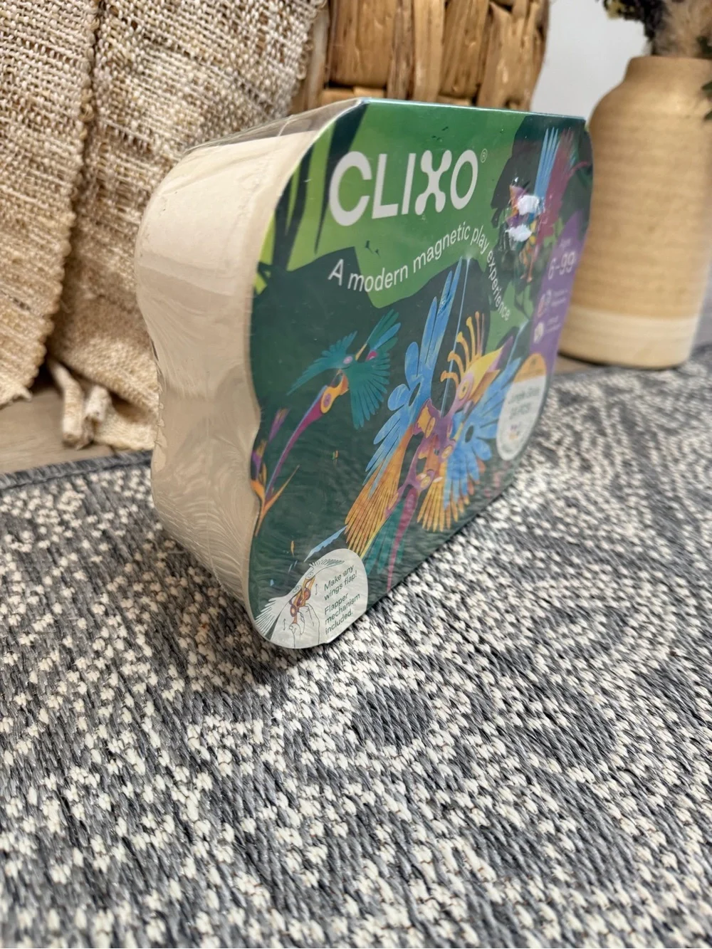 New Clixo Tropical Birds Pack Magnetic STEAM Building Toy Set Custom Wing-Flap